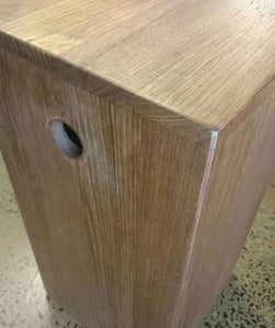 Recycled Timber Blok Stool.