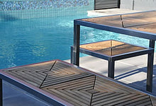 Load image into Gallery viewer, Stainless &amp; Timber Outdoor Furniture