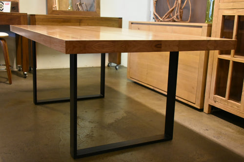 Messmate Dining Table Metal Base