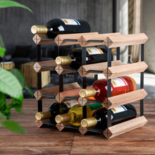 Load image into Gallery viewer, Timber Wine Rack