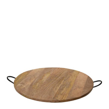 Load image into Gallery viewer, Round Serving Board with Handles