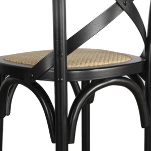 Cross Back Dining Chair