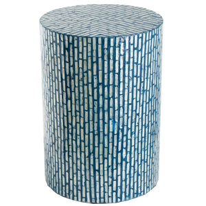 Turquoise Round Side Table