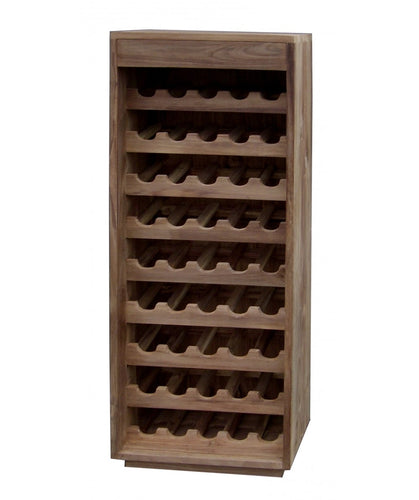 Teak Wine Rack