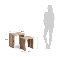 Load image into Gallery viewer, Kairy Nest of 2 Side Tables