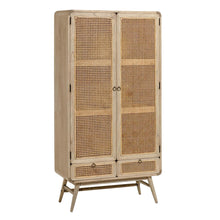 Load image into Gallery viewer, Nalu Rattan and Timber Cabinet