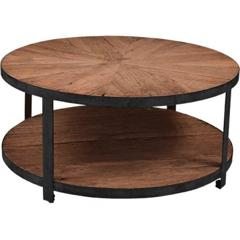Circular Stacked Coffee Table