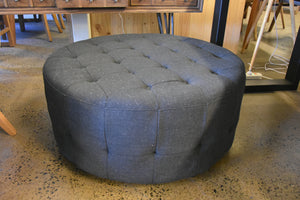 Round Button Ottoman 900