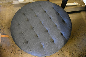 Round Button Ottoman 900