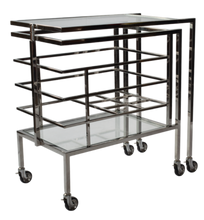 Load image into Gallery viewer, Transitivo Steel Drinks Trolley / Cart