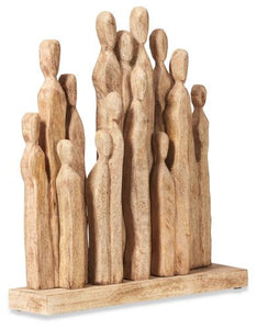 Wood Carving Tall Figures
