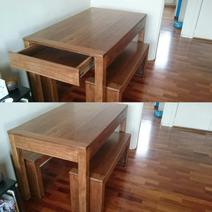 Recycled Timber Apartment Dining Table