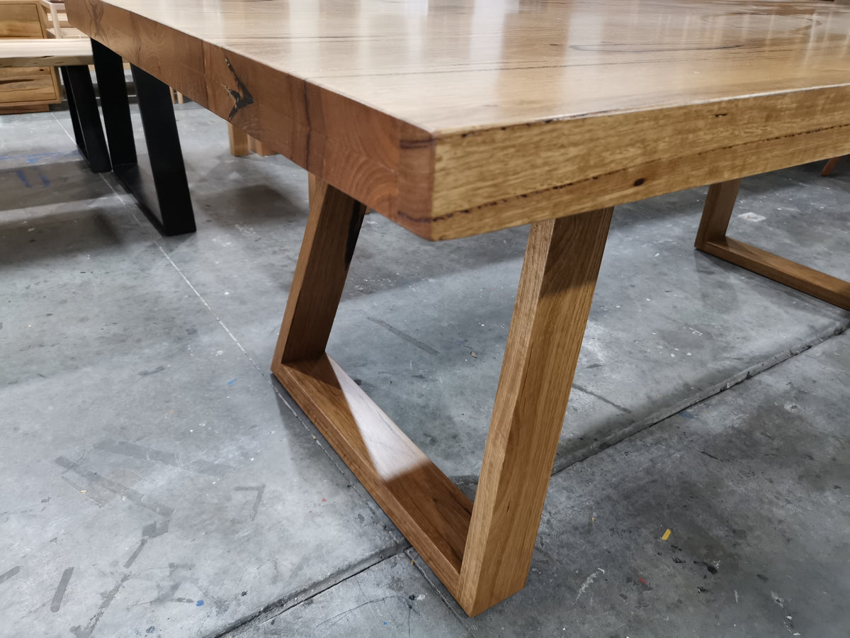 Angled 'U' Base Dining Table PFS Furniture Sales Shop