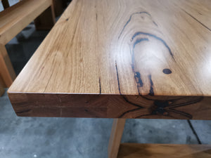 Angled 'U' Base Dining Table