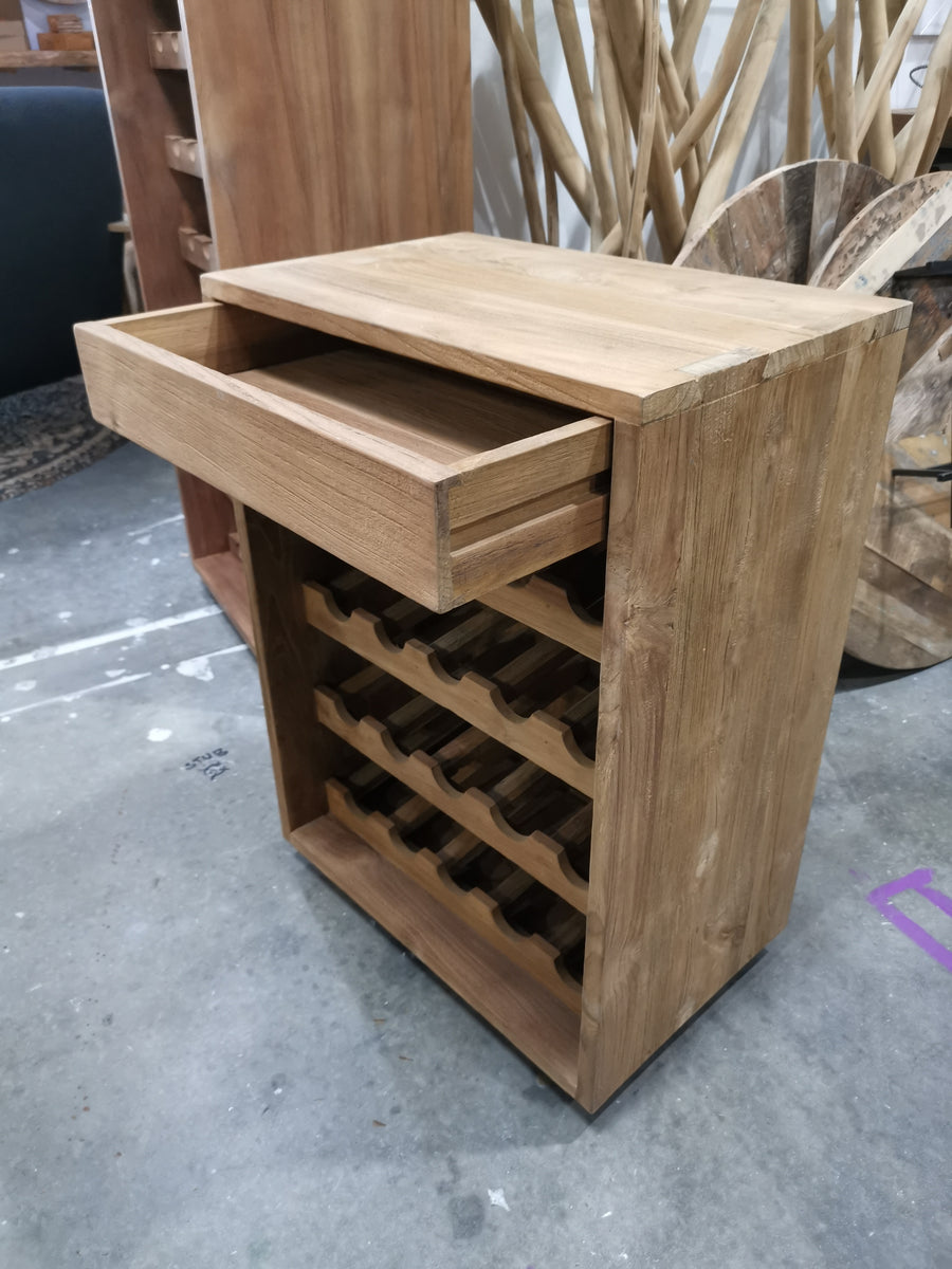 Teak Wine Rack – PFS Furniture Sales Shop
