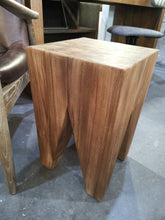 Load image into Gallery viewer, Aged Teak Stool