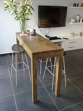 Load image into Gallery viewer, Recycled Timber Bar Table