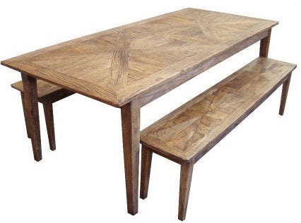 Parquetry Dining Table