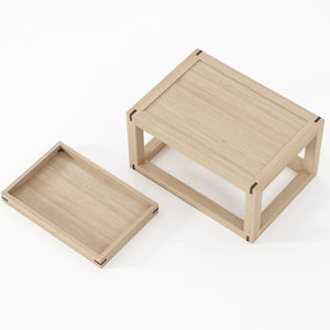 Up and Down Oak Coffee Table