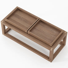 Load image into Gallery viewer, Up and Down Teak Coffee Table