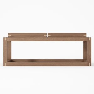 Up and Down Teak Coffee Table