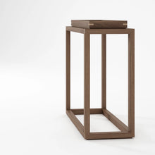Load image into Gallery viewer, Up and Down Teak Console Table