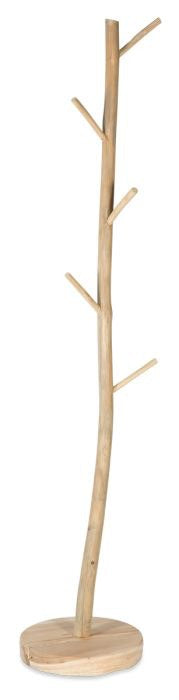 Teak Branch Coat Rack