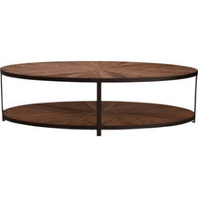 Load image into Gallery viewer, Oval Stacked Coffee Table