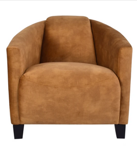 Velvet Tub Armchair
