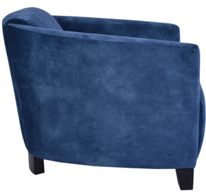 Velvet Tub Armchair