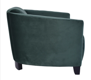 Velvet Tub Armchair