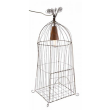Load image into Gallery viewer, Wire Birdcage Lamp