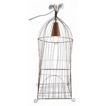 Load image into Gallery viewer, Wire Birdcage Lamp