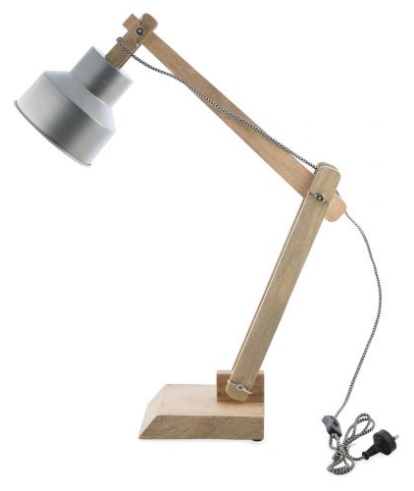 Adjustable Wooden Lamp