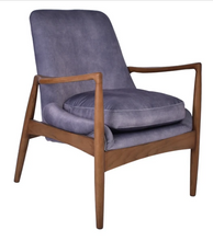 Load image into Gallery viewer, Danish  Fabric Armchair