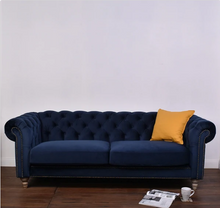 Load image into Gallery viewer, Chesterfield Velvet Sofa
