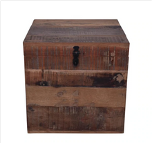 Load image into Gallery viewer, Wooden Storage Trunk with Lid