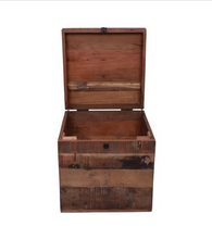 Load image into Gallery viewer, Wooden Storage Trunk with Lid
