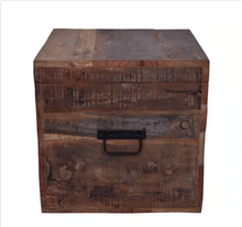 Load image into Gallery viewer, Wooden Storage Trunk with Lid