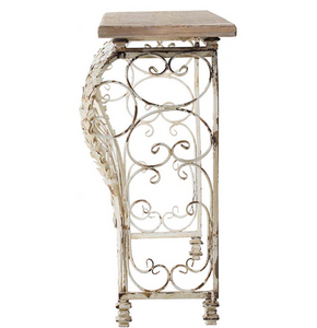 French Inspired Iron Console