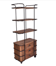 Load image into Gallery viewer, Portable 3 Drawer Shelf Rack