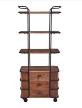 Load image into Gallery viewer, Portable 3 Drawer Shelf Rack
