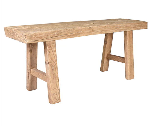 Small farmhouse bench deals