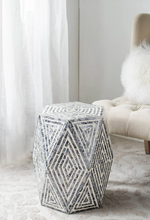 Load image into Gallery viewer, Capiz Hexagonal Side Table