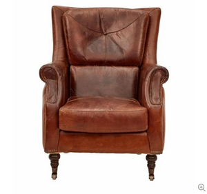 Springfield Aged Leather Armchair