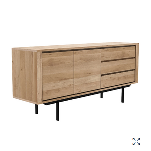 Ethnicraft Oak Shadow Sideboard II