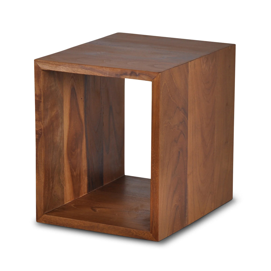 Teak Wooden Cube