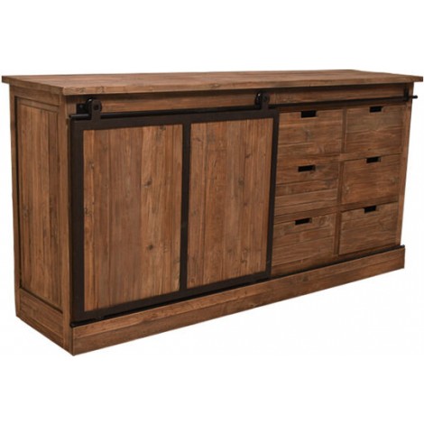 Track Sliding Door Sideboard