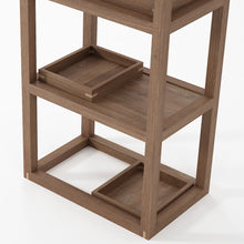 Load image into Gallery viewer, Up and Down Teak Vertical Shelves