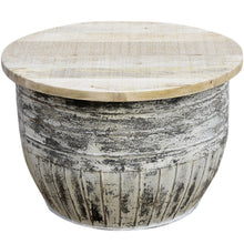 Load image into Gallery viewer, White Wash Coffee Table